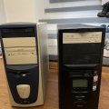 2 staré stolní PC