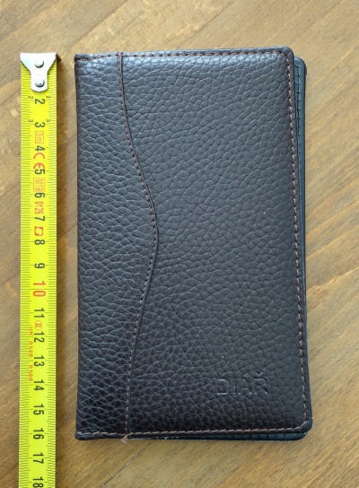 Obal na diář a peněženka