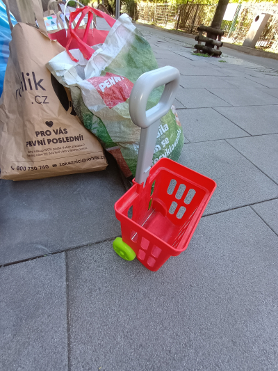 Dětský nákupní kosik
