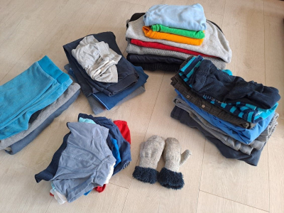 oblečení kluk 2-4 roky, boty na kluka 1-2 roky