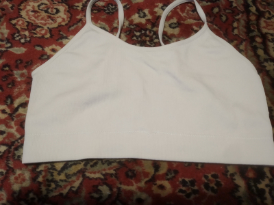 Sportovní podprsenka bílá