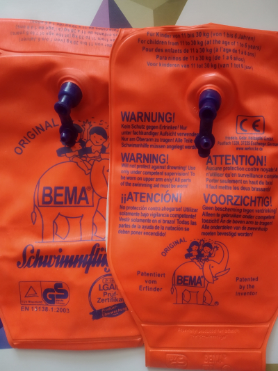 Nafukovací rukávky pro děti na plavání