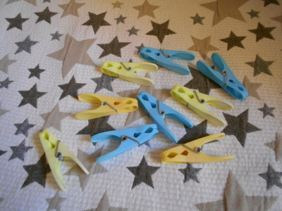 Kolíčky na prádlo.