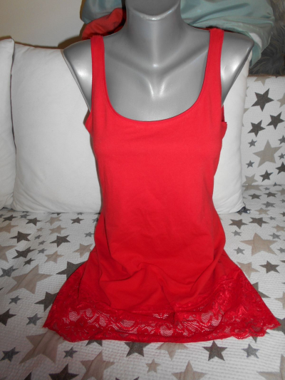 Tričko s krajkou    zn. Janina  vel. 40