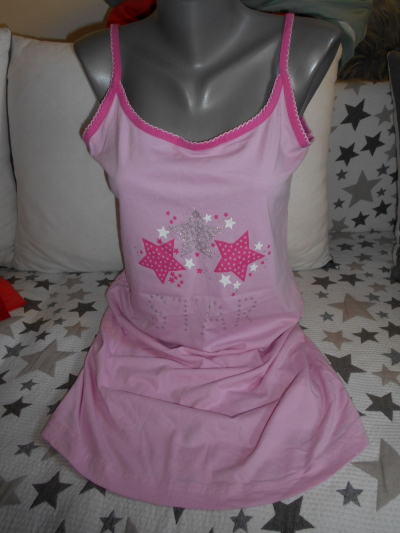 Noční košilka růžová    zn. Okay L