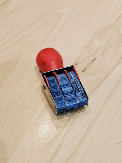 Razítko - datumovka