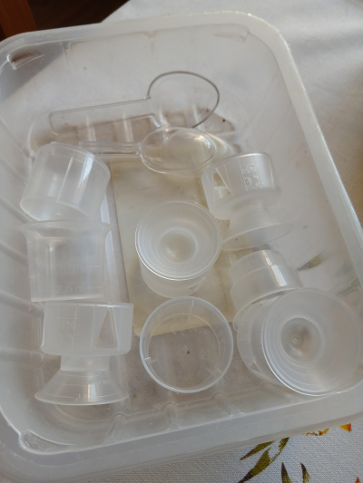 odměrky, odměrné lžičky