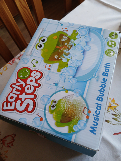 hrací žába, nepoužili jsme