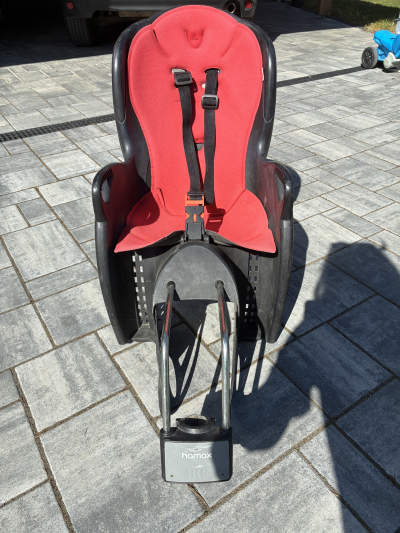 dětská sedačka na kolo