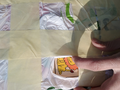 Dřevěná zvířátko a skladanka