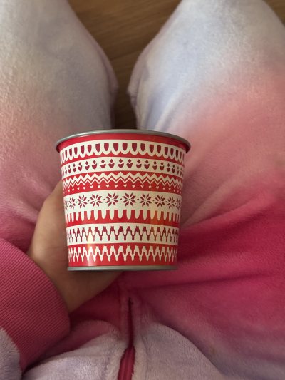 Vánoční květináč