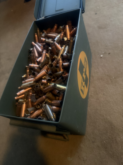 Vystřelené hilzny cca 15kg