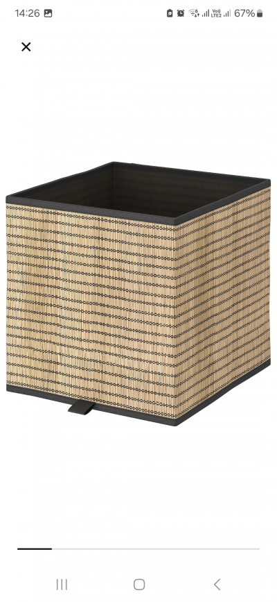 Hledám i poškozený tento IKEA box.