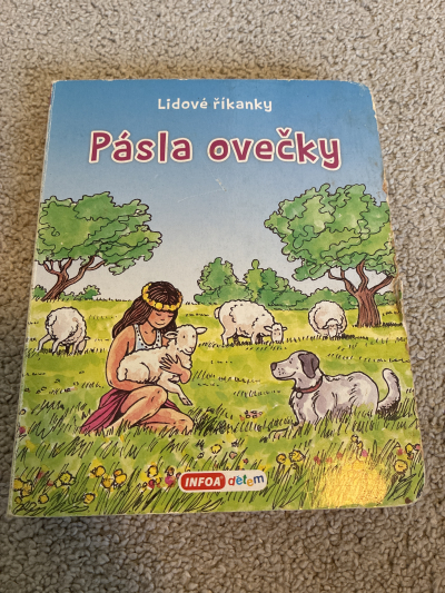 Dětská knížka s basnickami
