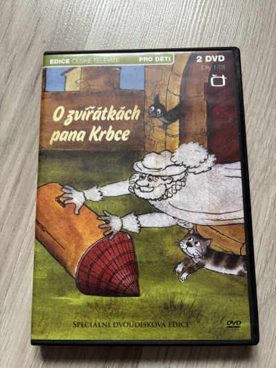 DVD O zvířátkách pana Krbce