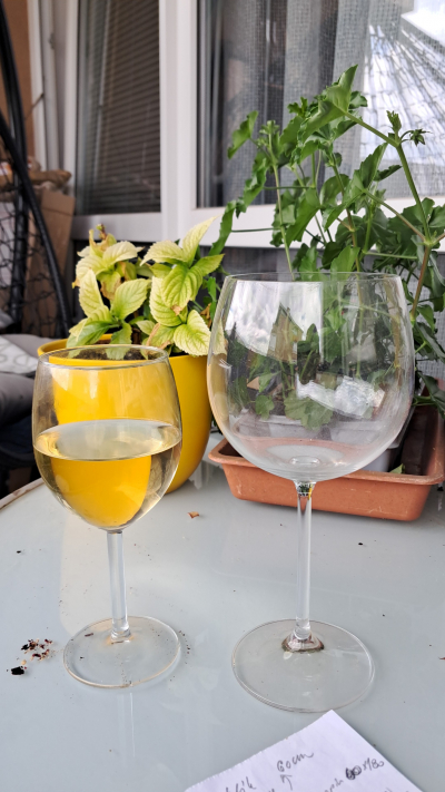 4ks sklenicky na vino velke