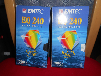 2x videokazeta EMTEC EQ 240