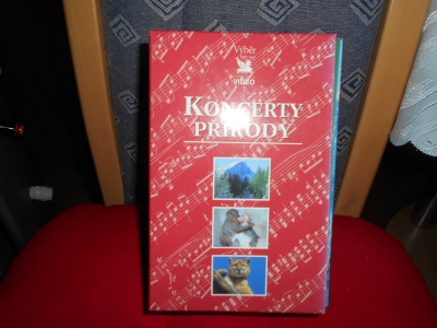 Koncerty přírody - série 3 videokazet