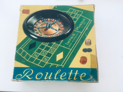 Retro stolní ruleta