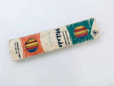 Retro rodinná hra Mikado