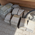 Betonové stříšky na plot šířky 20cm
