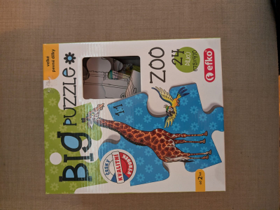 Dětské puzzle Efko Zoo 24 dílků