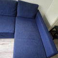 Za odvoz: rozkládací sedačka IKEA FRIHETEN modrá