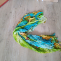 Sarong zeleno/modry