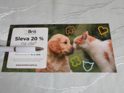 Brit sleva 20%