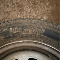 Pneumatika na ráfku D168 155/165 R13