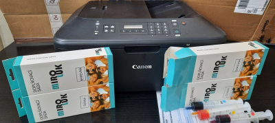 Canon Pixma MX455 inkoustová tiskárna + sady náplní