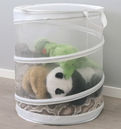 Koš na prádlo - bílý ikea