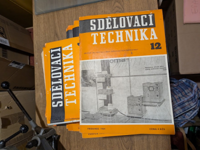 Staré časopisy Sdělovací technika a Radio