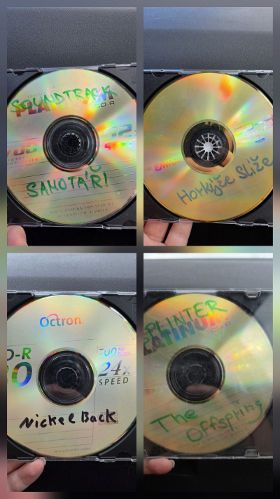 CD s hudbou + Tom a Jerry