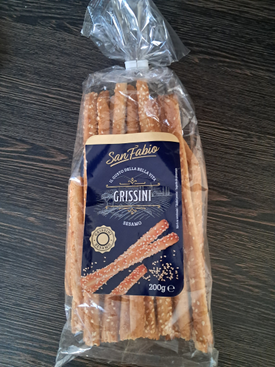 Tyčinky Grissini, po expiraci