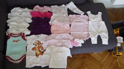 Letní oblečky pro novorozence 
