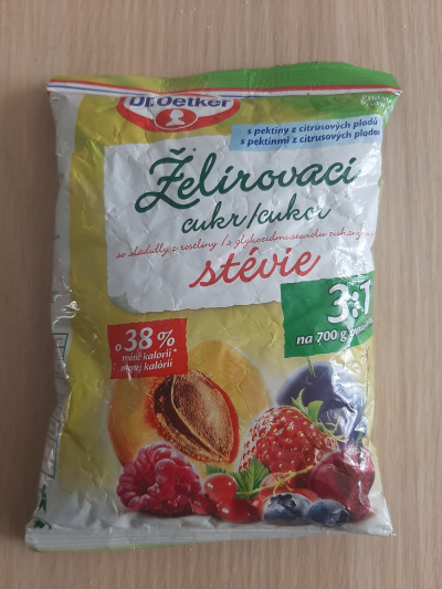 Želírovací cukr Stévie 1