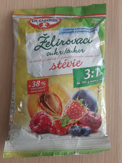 Želírovací cukr Stévie 2