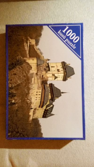 Puzzle "hrad Karlštejn" 1000 ks.