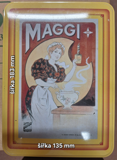 Plechová krabice Maggi