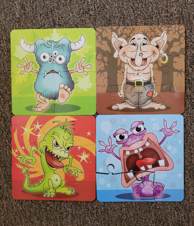 4x jednoduché puzzle