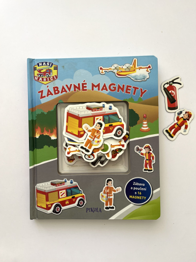 Kniha/hra - zábavné magnety