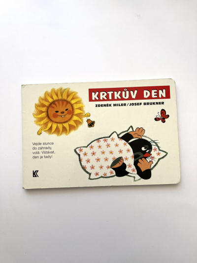 Celokartonová kniha "Krtkův den"