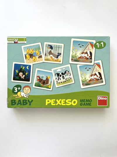 Pexeso pro nejmenší - zvířátka
