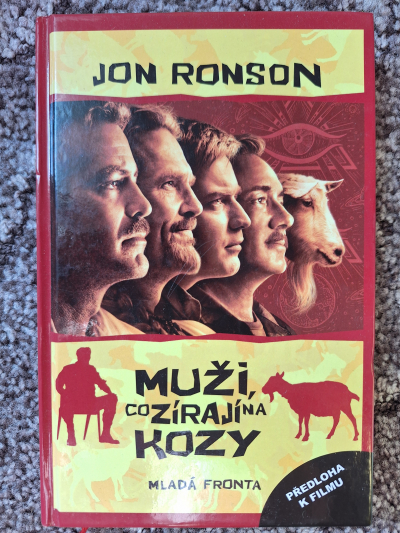 Kniha Muži co zírají na kozy