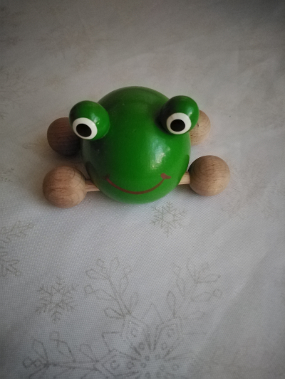 jezdící žabka