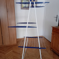 2 židle a sušák do sprchového koutu
