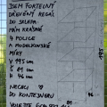 Fortelný dřevěný regál do sklepa