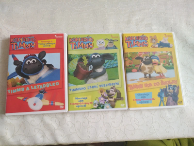 dvd kamarád Timmy 3x