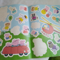 omalovánky se samolep. Peppa Pig